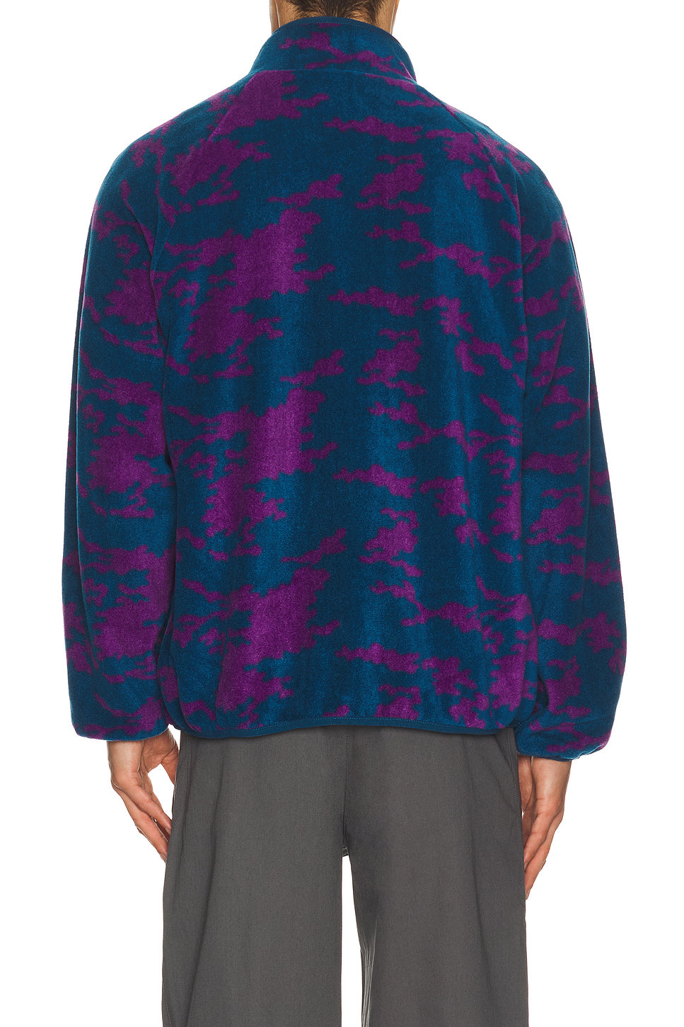 Purple Darwin Camo Fleece