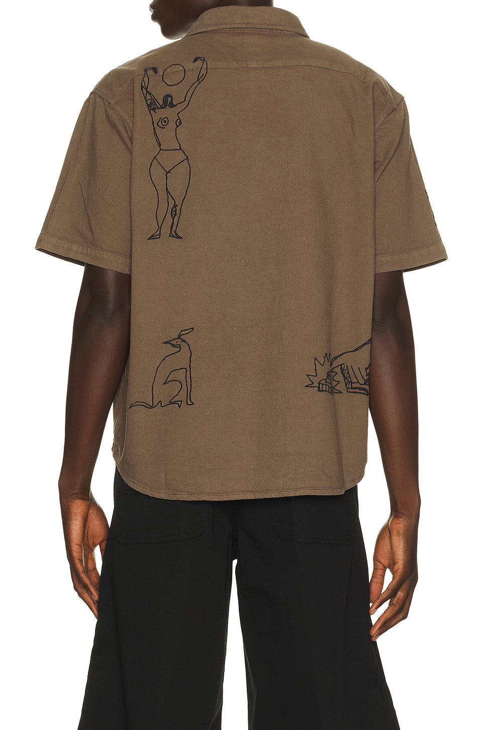 Crooked Face Short Sleeve Shirt