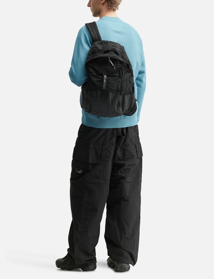 Nylon B Rounded Backpack