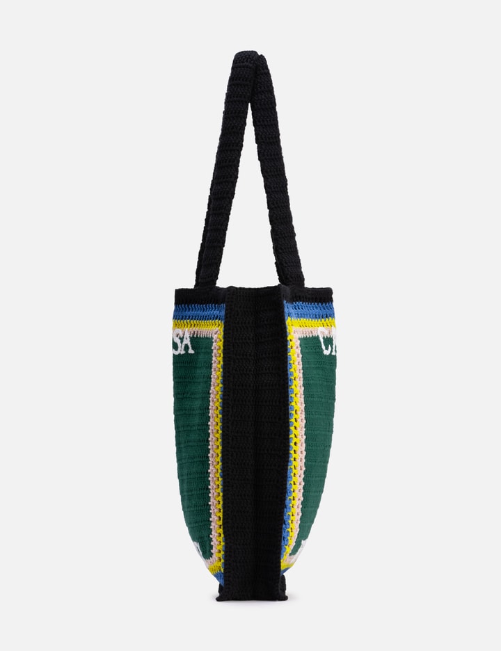 Stripe Crochet Bag