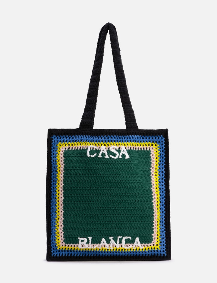 Stripe Crochet Bag