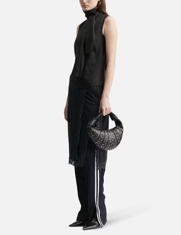 Studs Dots Mini Fortune Croissant Bag