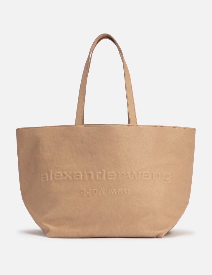 Leather Punch Tote