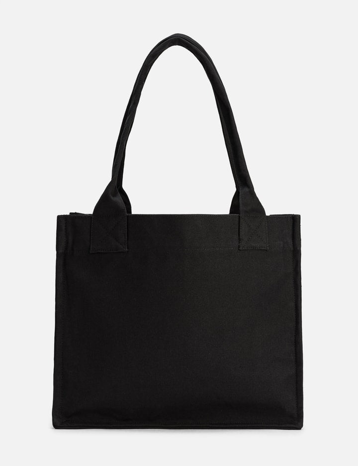Black Large Banana Print Tote