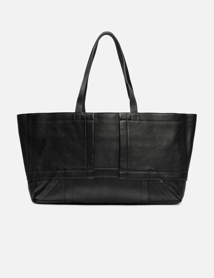 Pack Tote in Leather Large