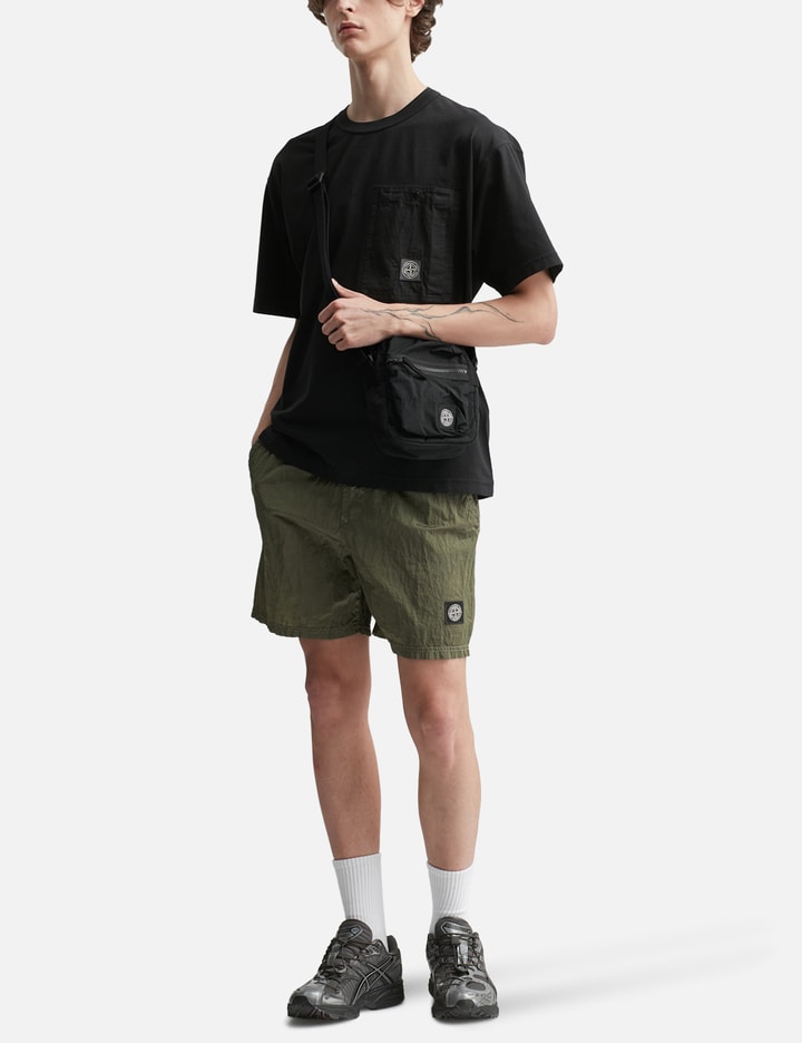 Coated Nylon Metal In Econyl® Pouch Bag