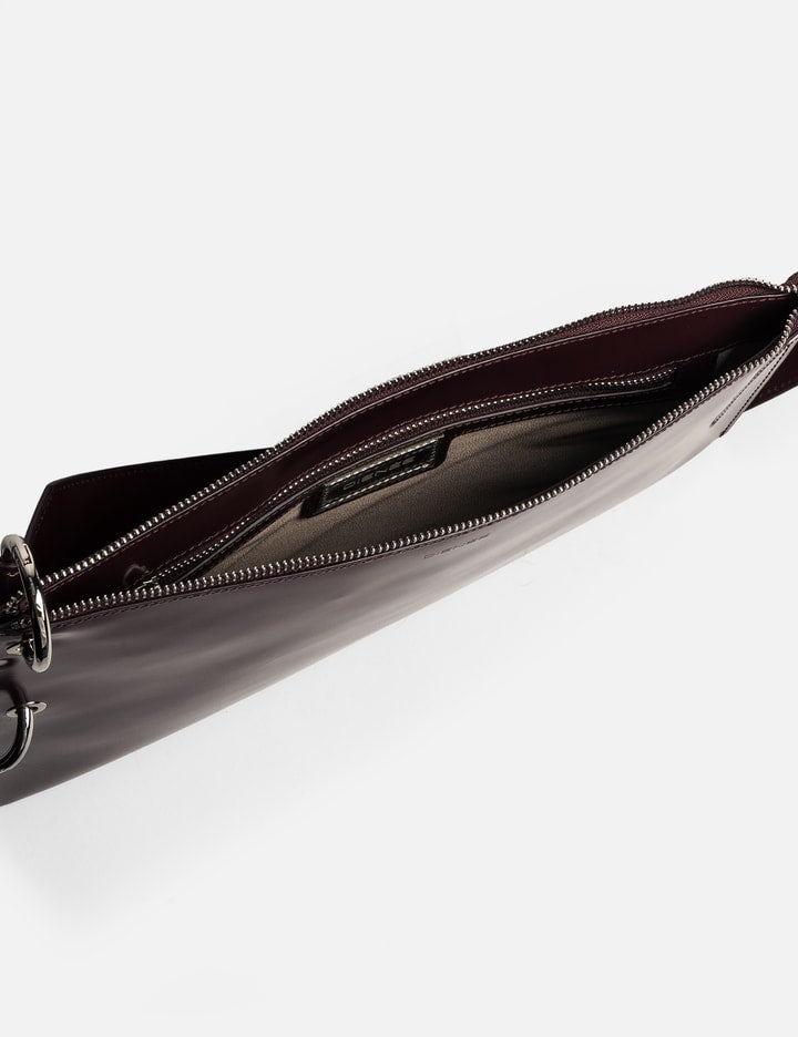 Saund Burgundy Semi Patent Leather