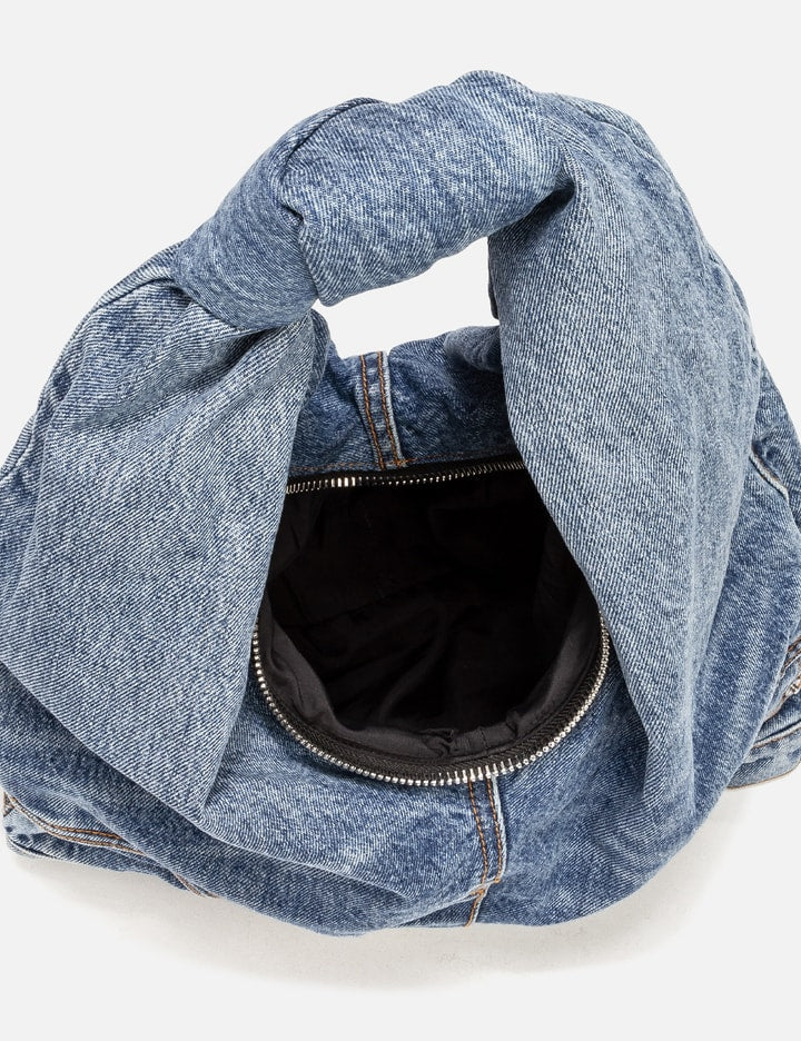 Mini Denim Hobo Bag
