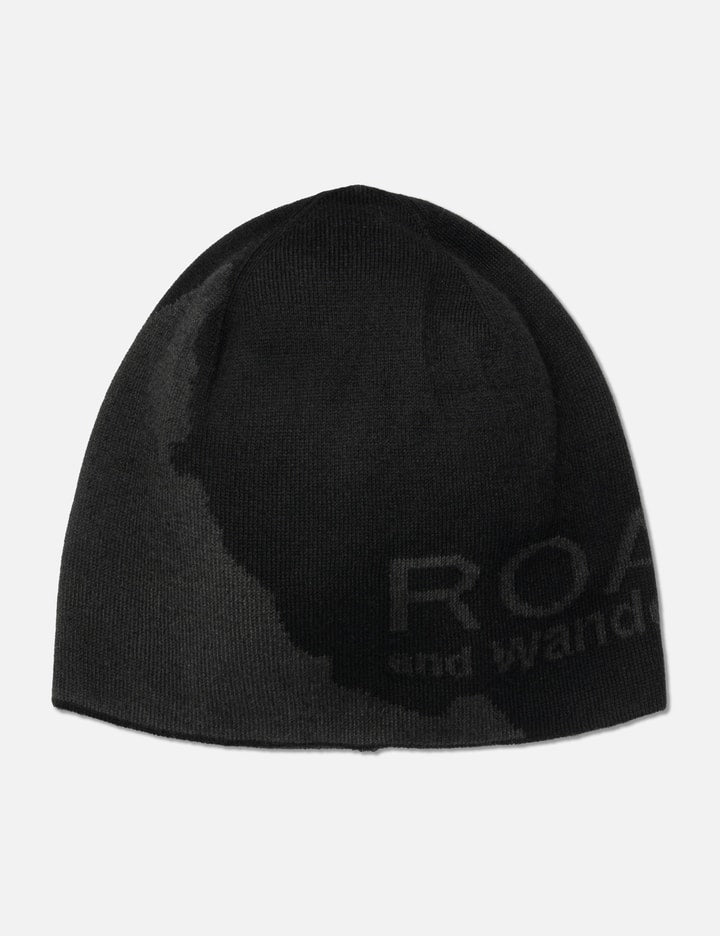 ROA x and wander Logo Cotton Beanie
