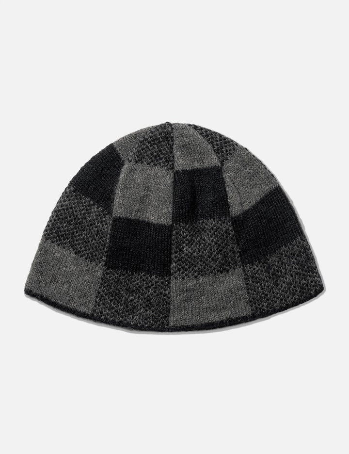 Knit Beanie Light Patched