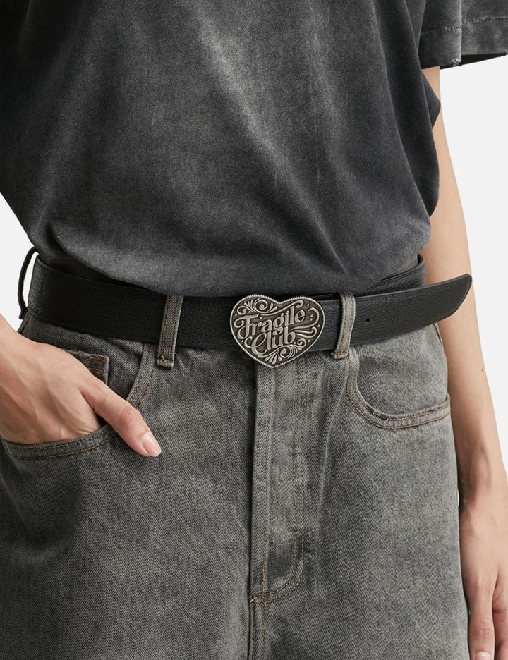 Large Heart Buckle Belt