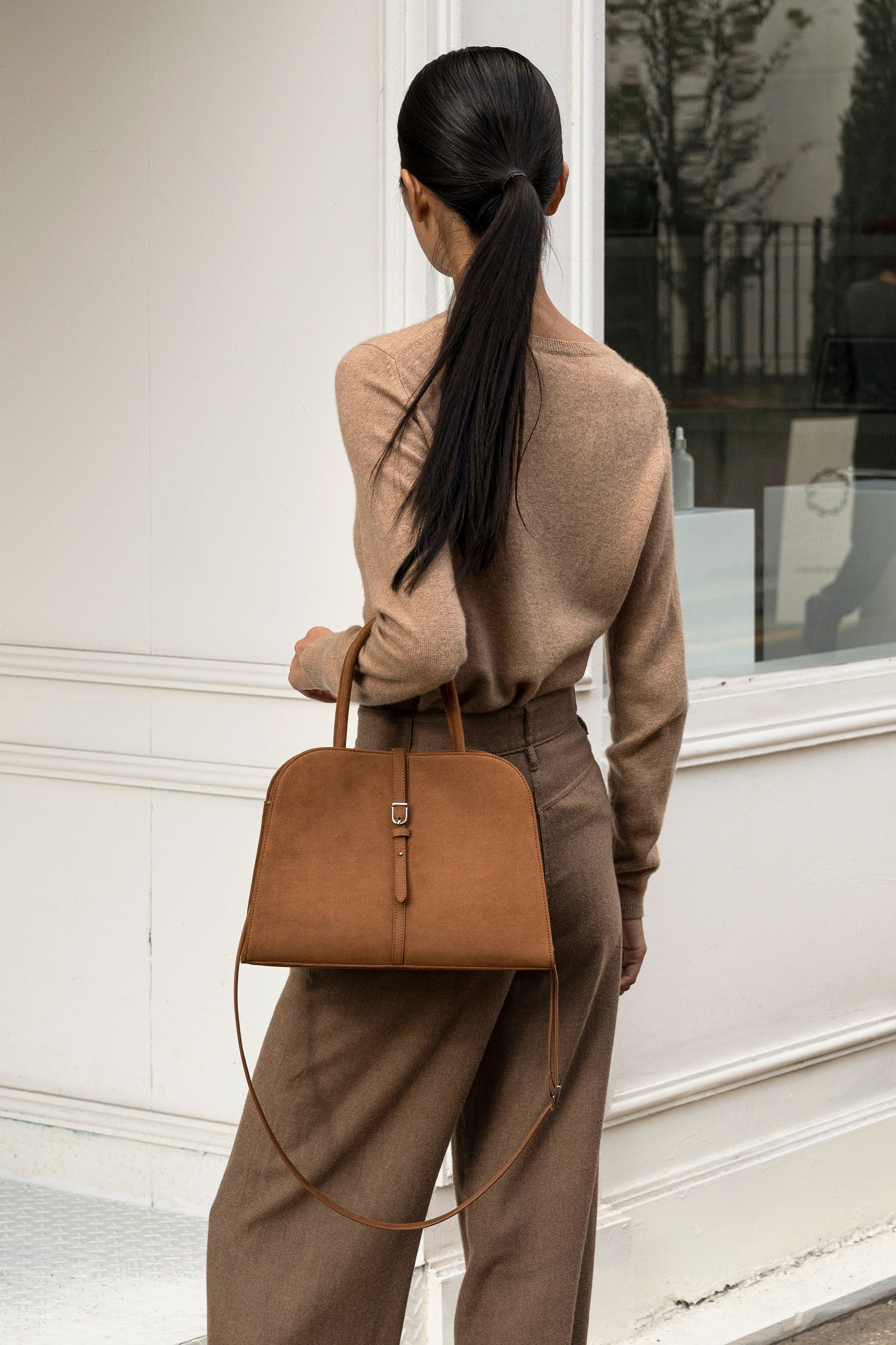 BLANC MEDIUM SUEDE