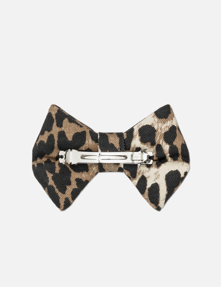 Leopard Bow Hairclip