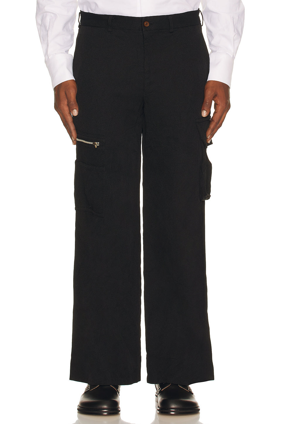 Garment Treated Cargo Pocket Pant