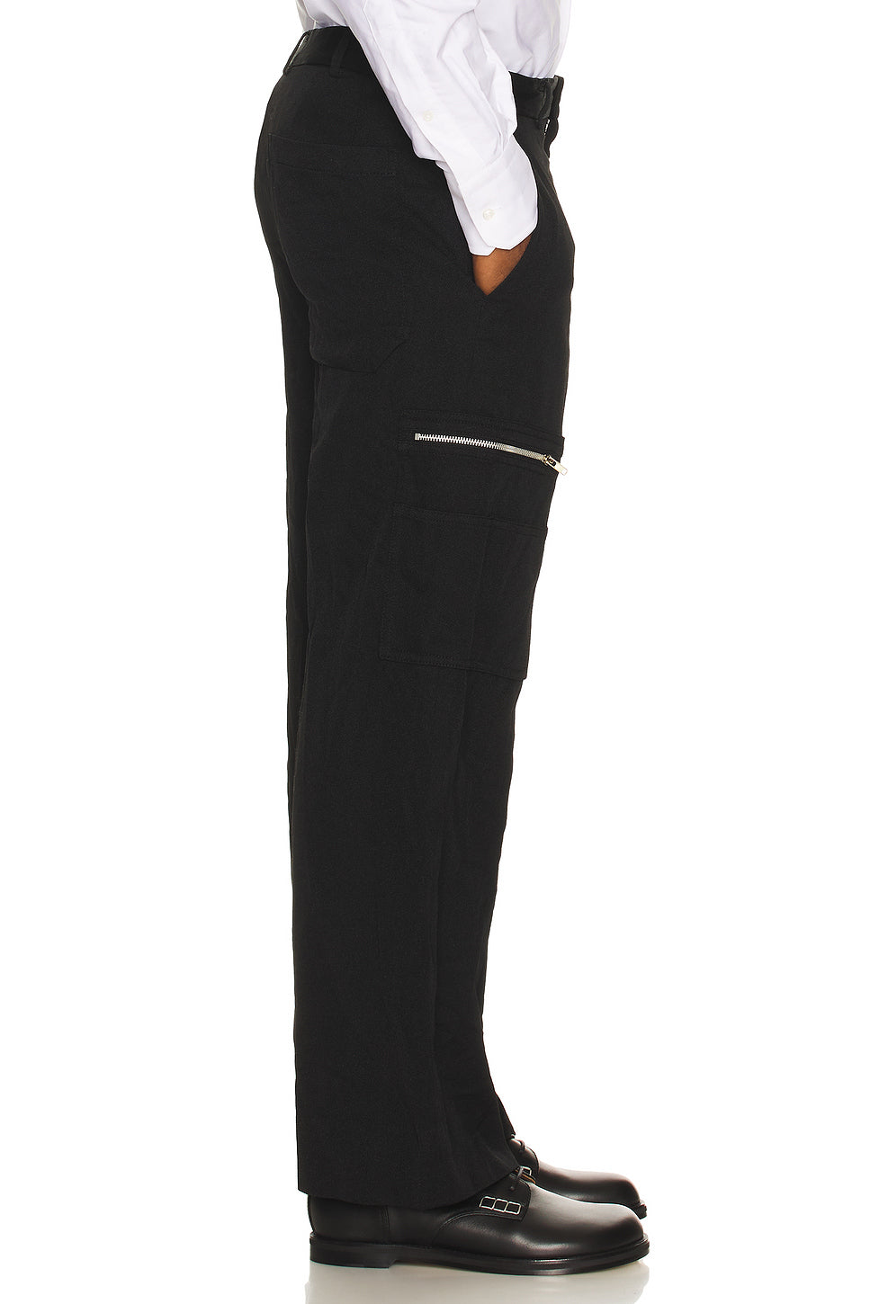 Garment Treated Cargo Pocket Pant