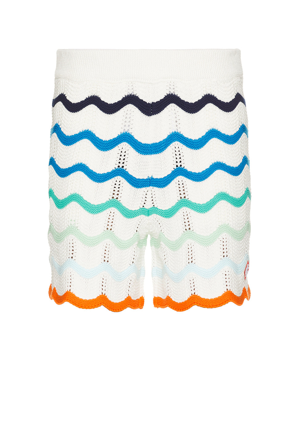Gradient Wave Texture Shorts