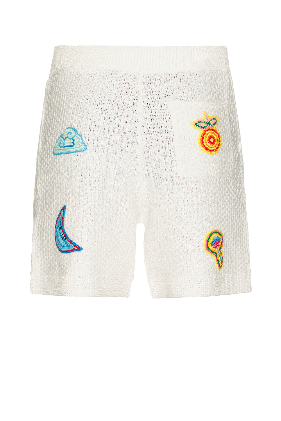 Crochet Shorts With Patches