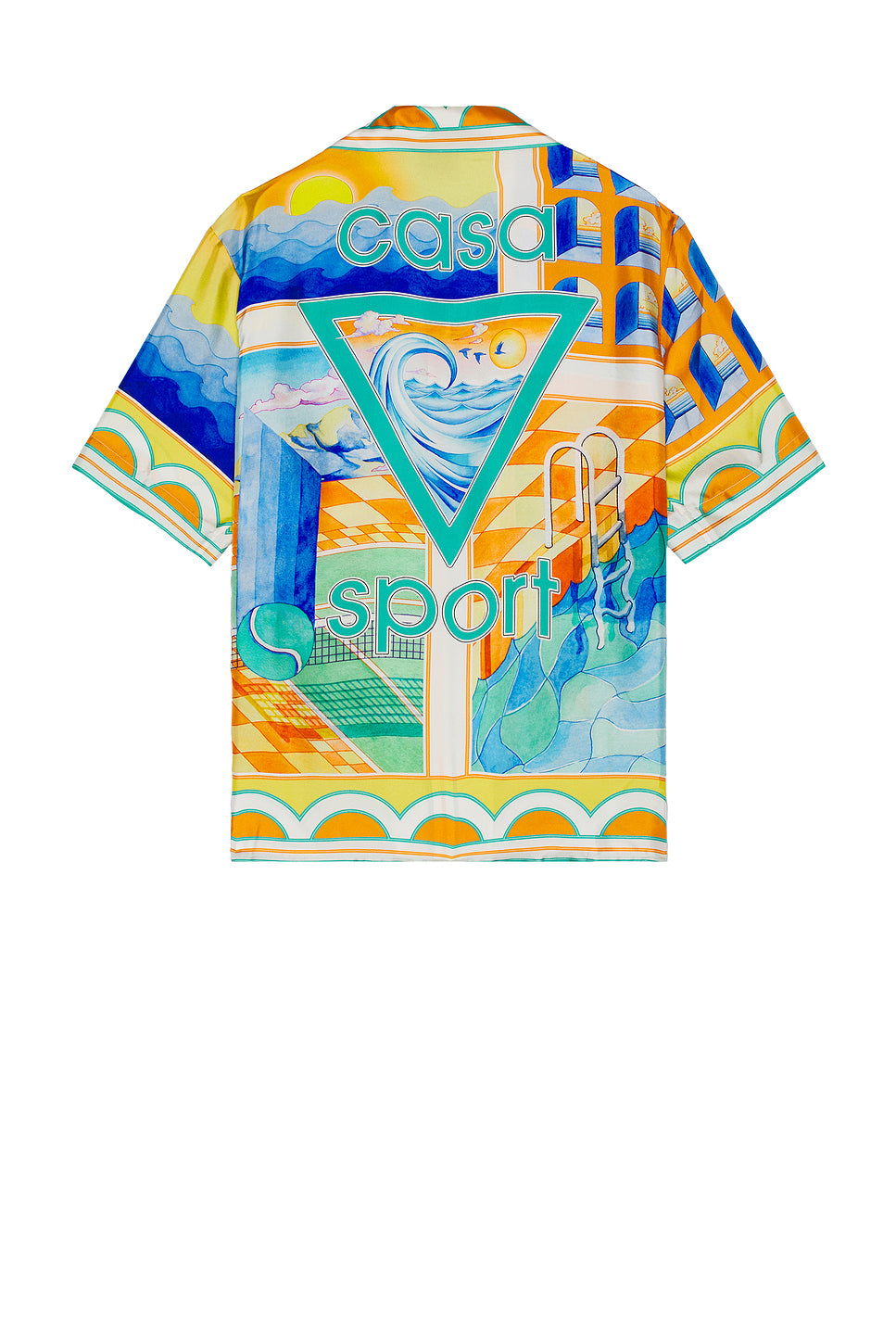 Short Sleeve Cuban Collar Shirt