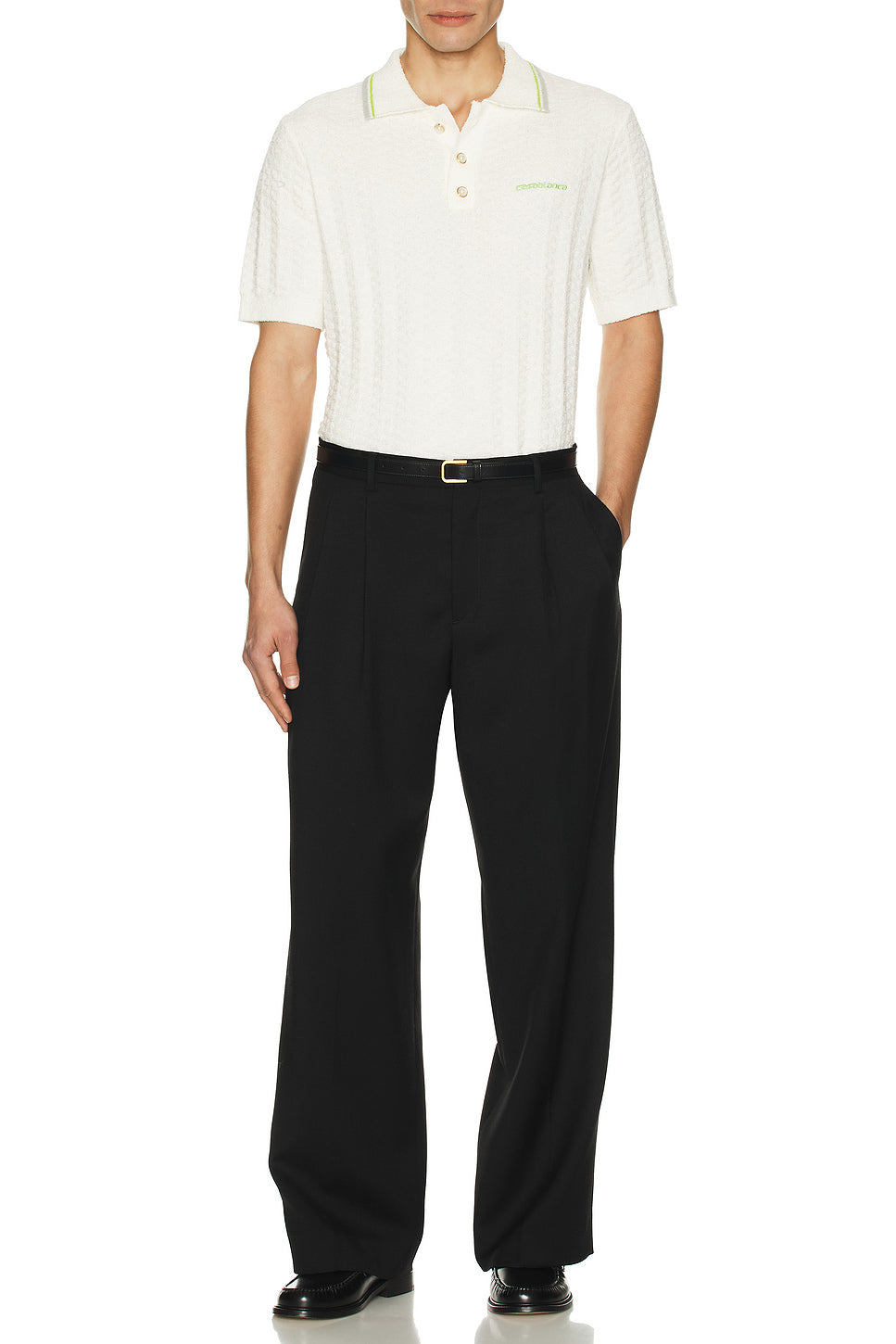 Tennis Boucle Polo Shirt