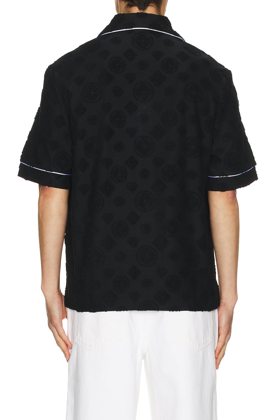 Towelling Monogram Shirt