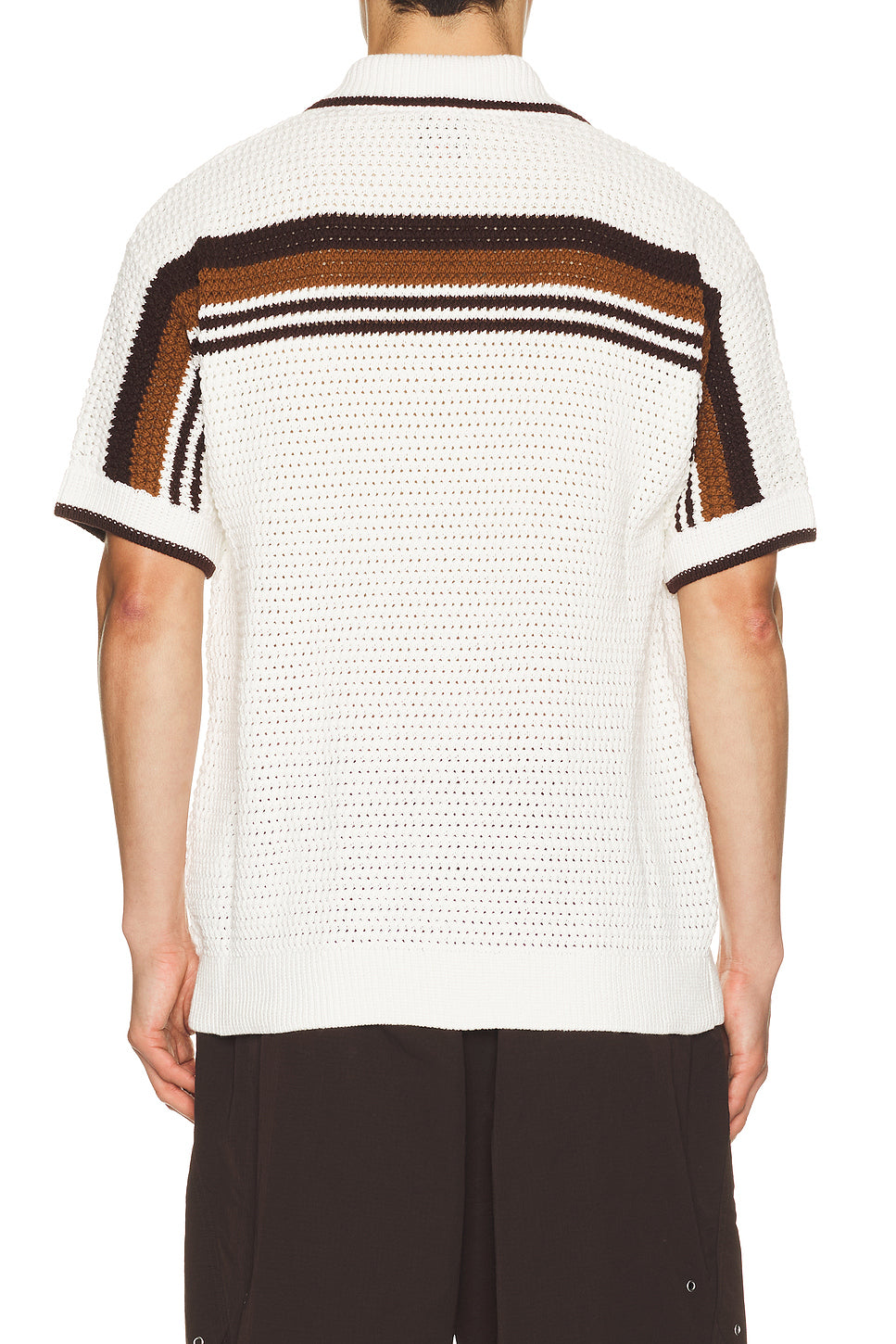 Crochet Short Sleeve Shirt