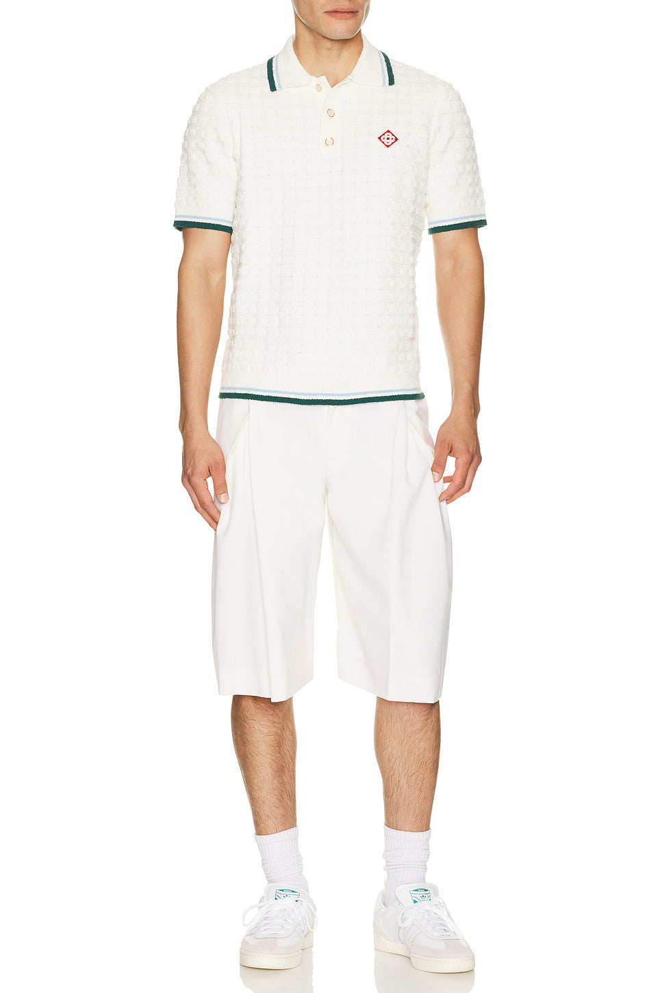 Boucle Short Sleeve Polo