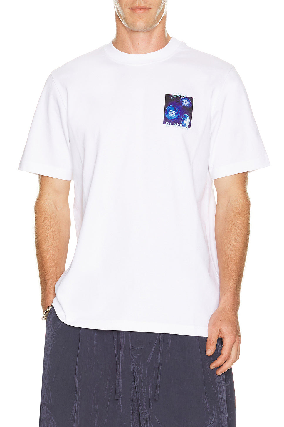 Meduse Sportif Printed Classic Tee Shirt