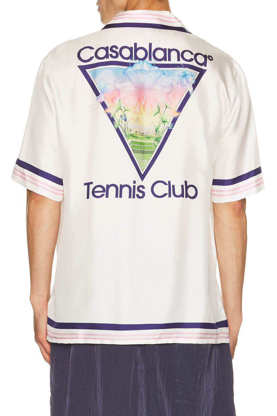 Cuban Collar Short Sleeve Shirt