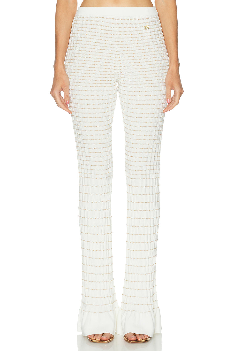 Pleated Mosaic Pant