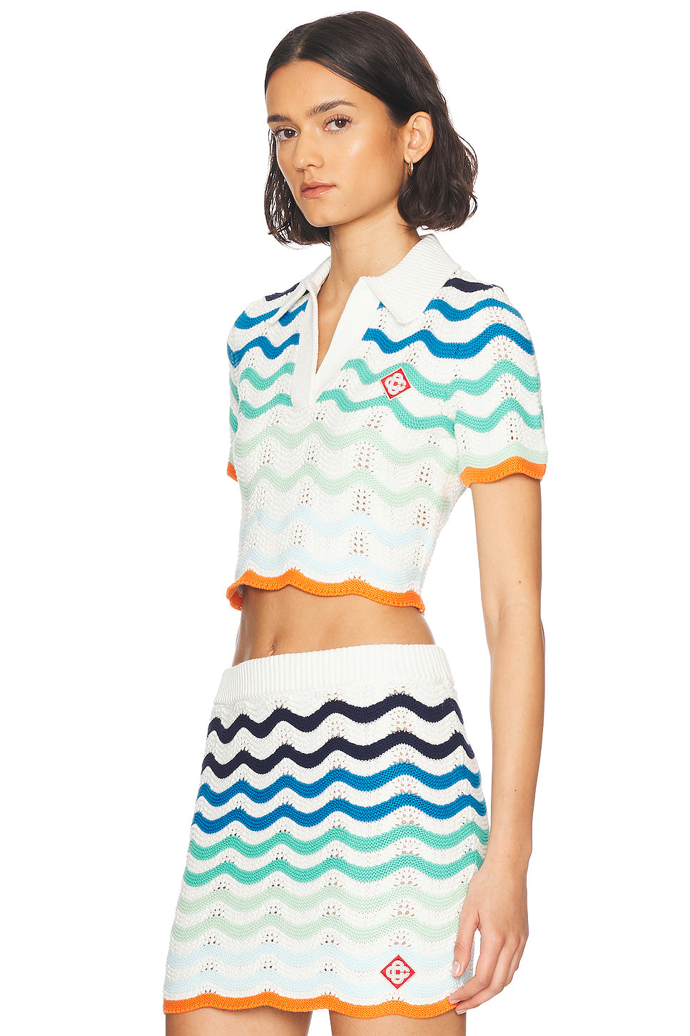 Wavy Crochet Top