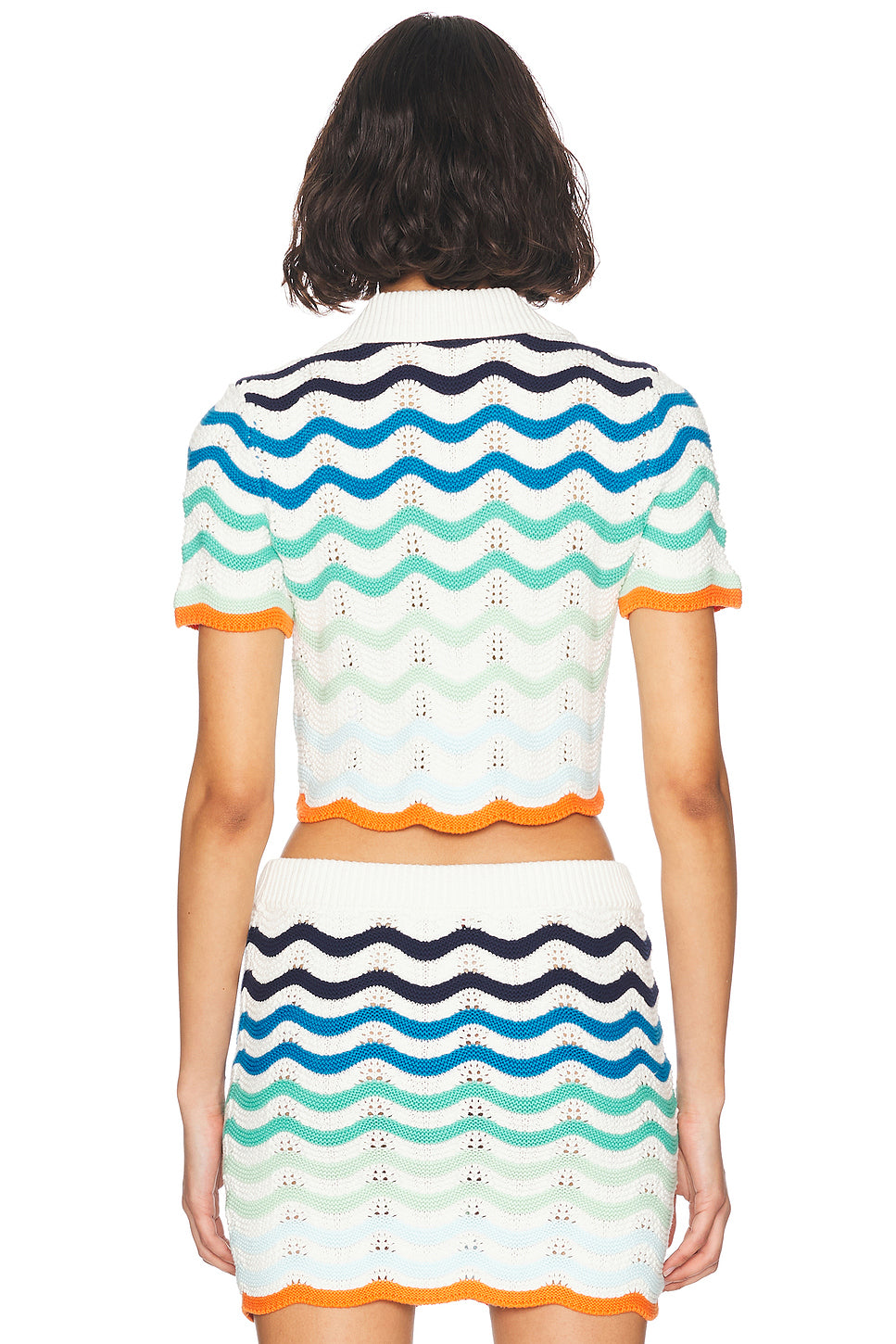 Wavy Crochet Top