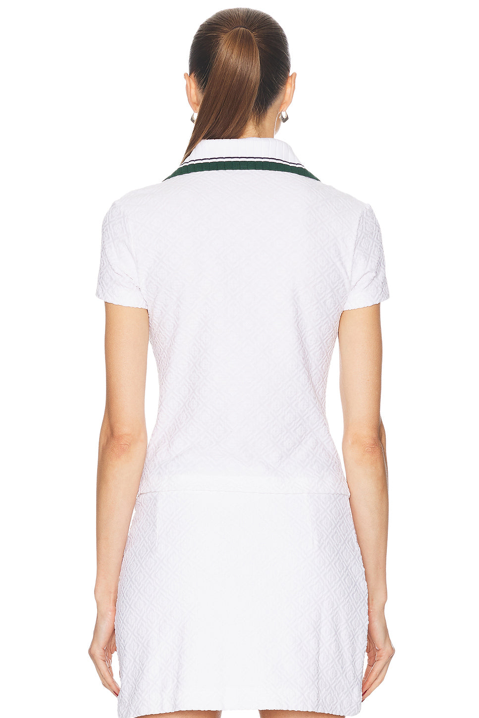Monogram Polo Top