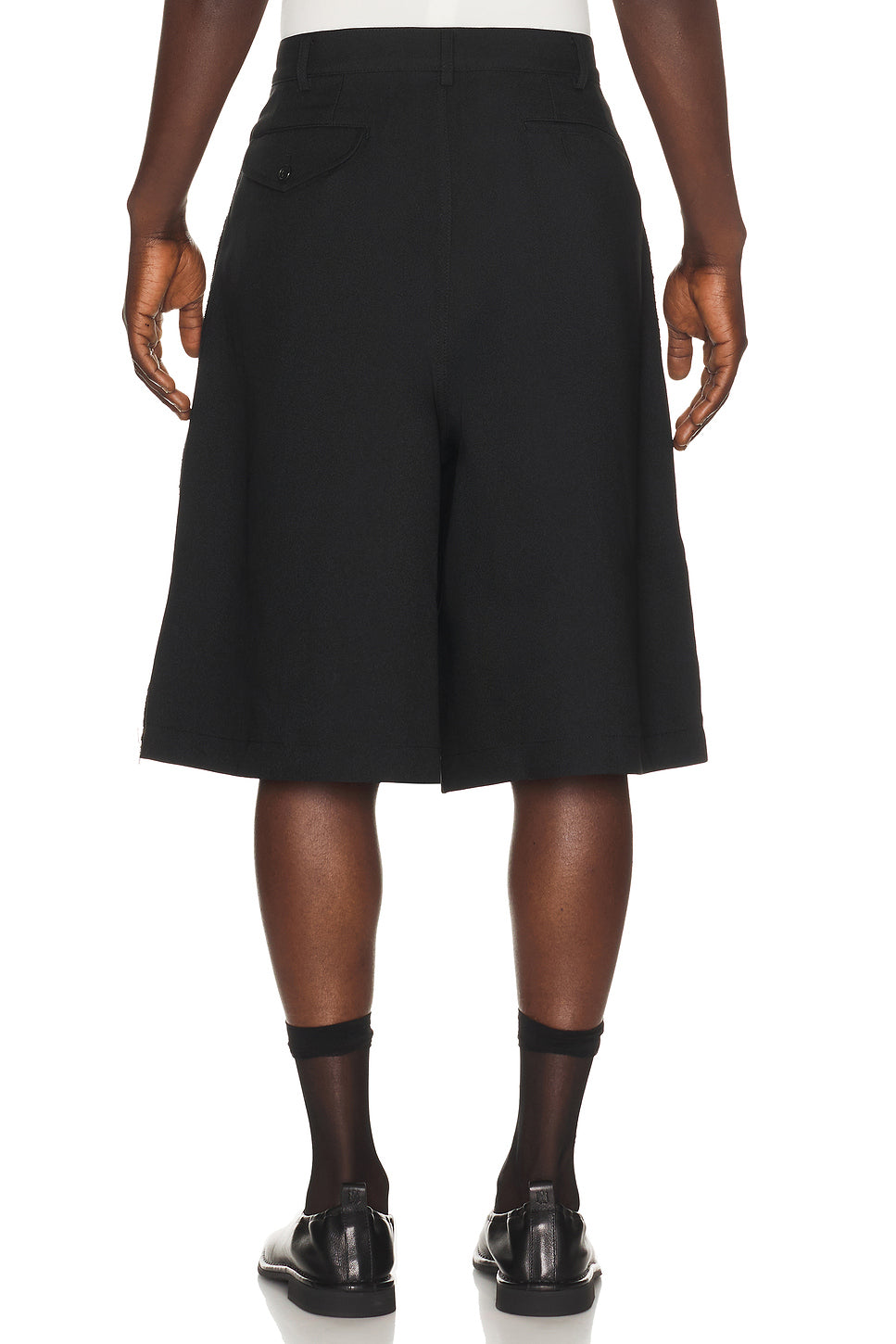 Zipper Detail Shorts