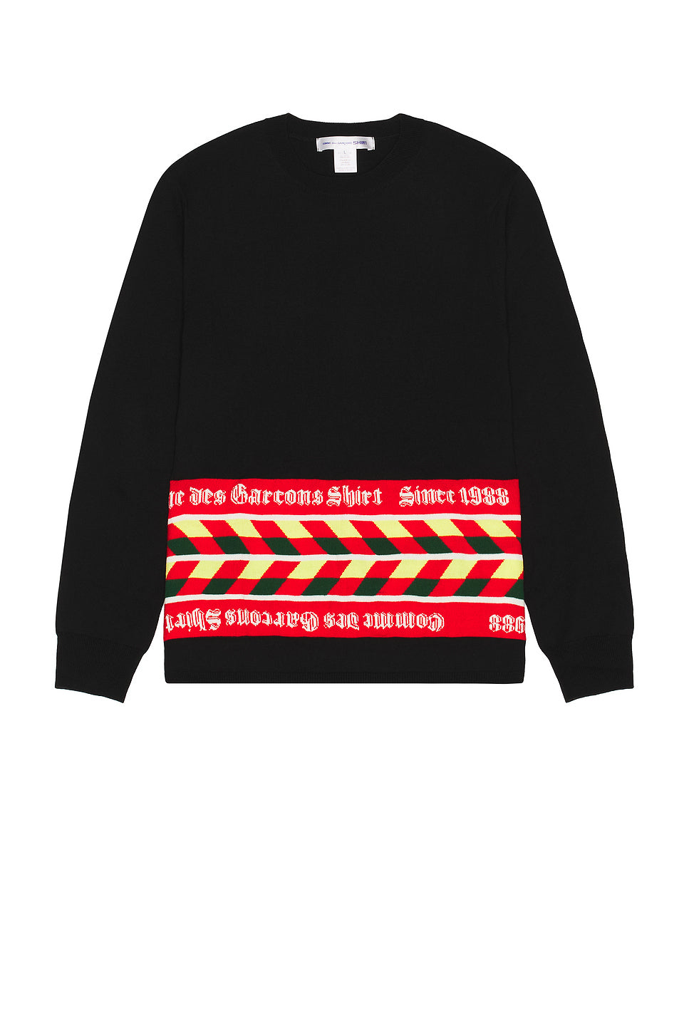 Intarsia Pullover Sweater