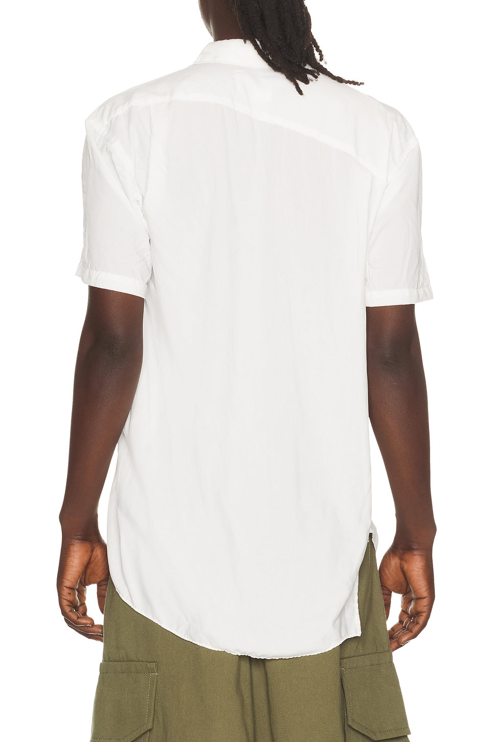 Poplin Zipper Shirt