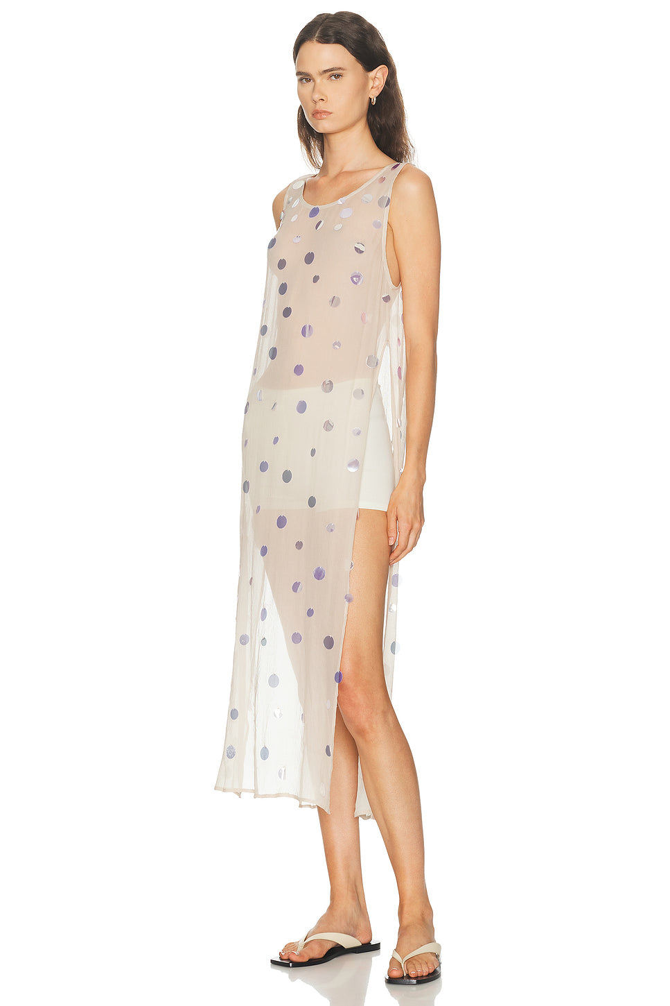 Chloe Sequin Tunic Dress