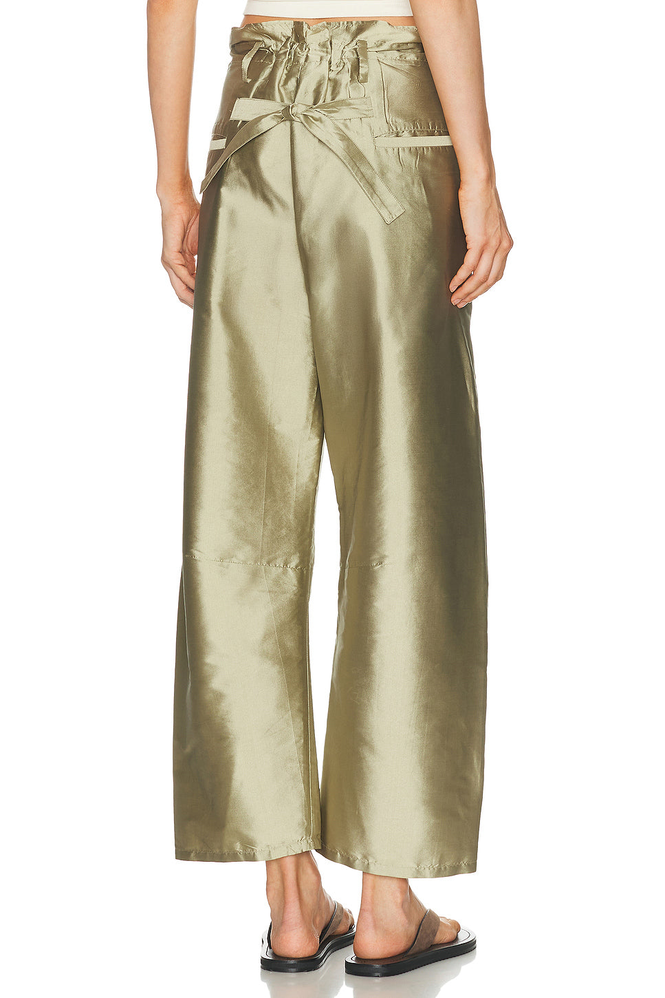 Techno Taffeta Barrel Pant