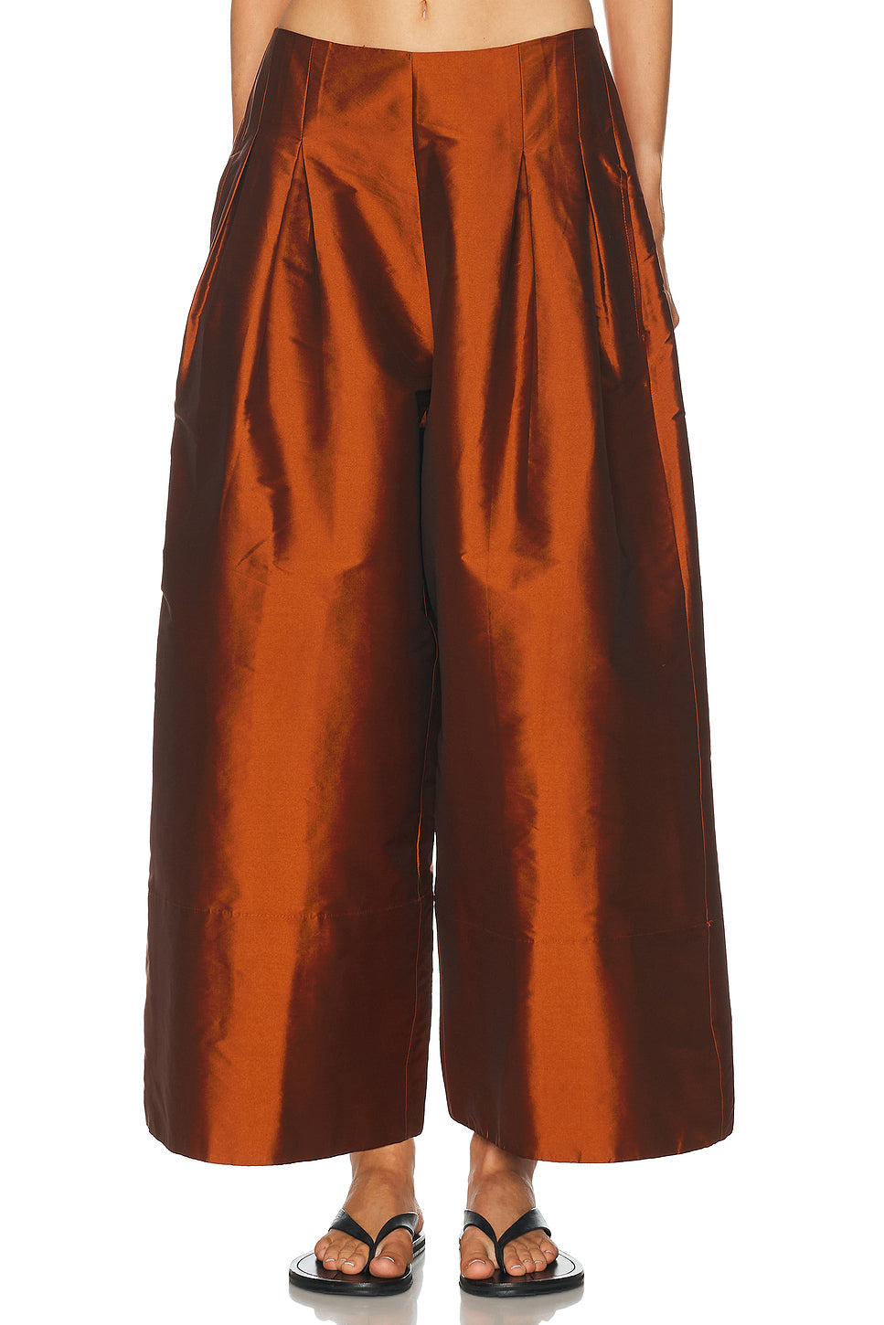 Techno Taffeta Ultra Wide Leg Pant