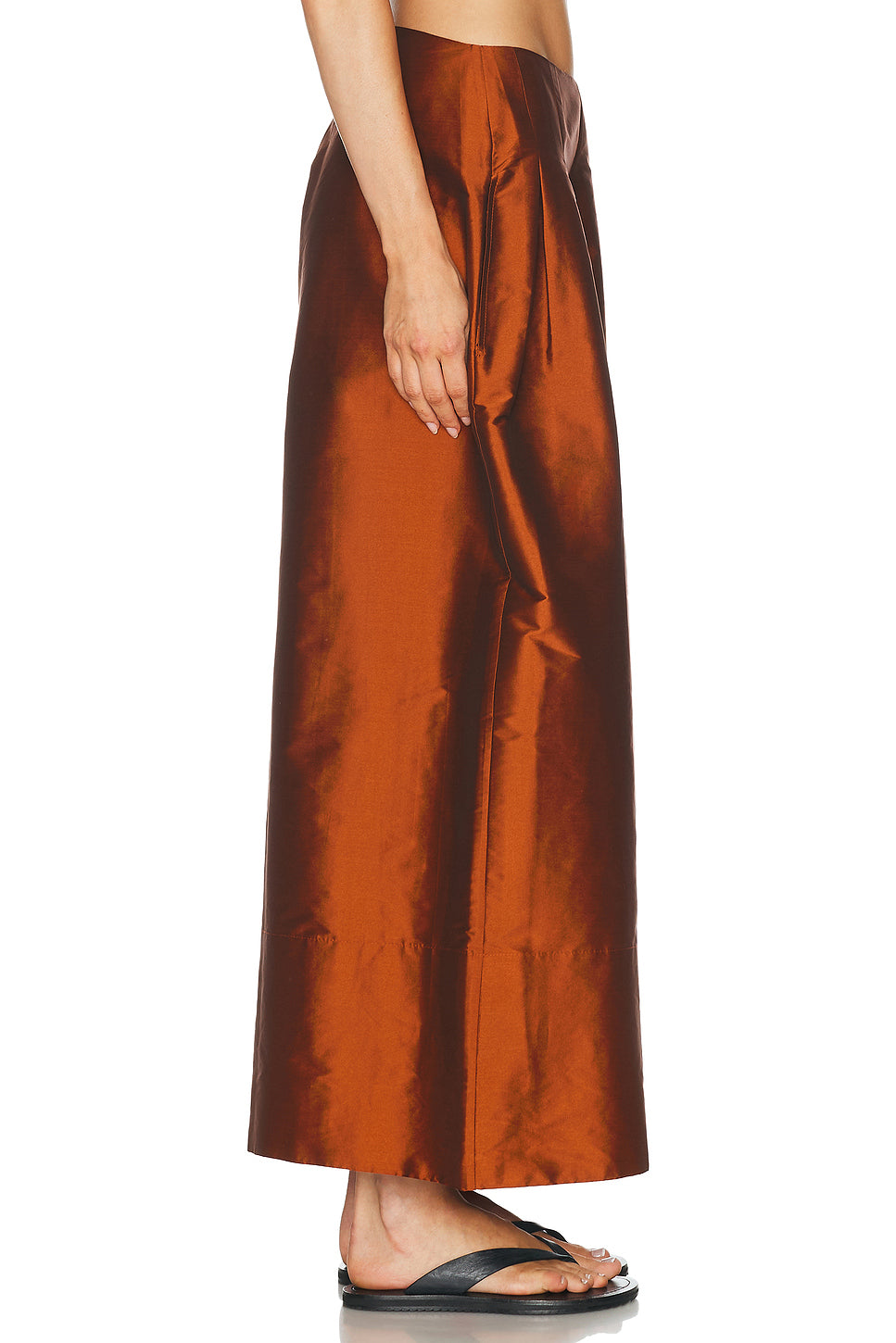Techno Taffeta Ultra Wide Leg Pant