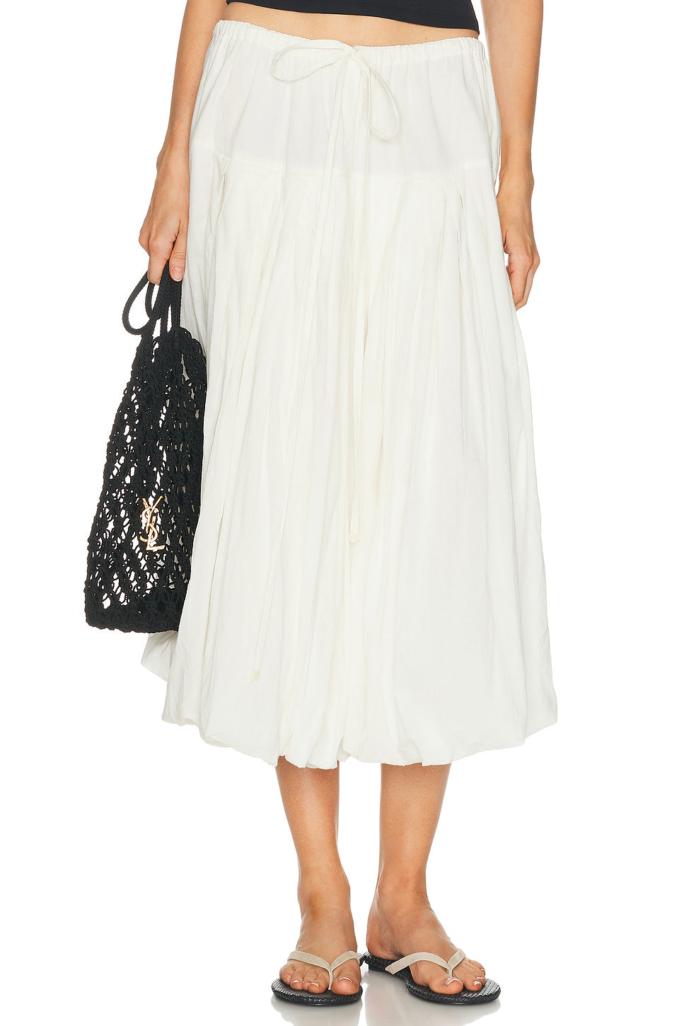 Bubble Midi Skirt