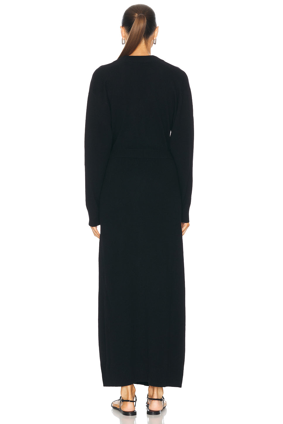 Twist Disconnect Cashmere Dress