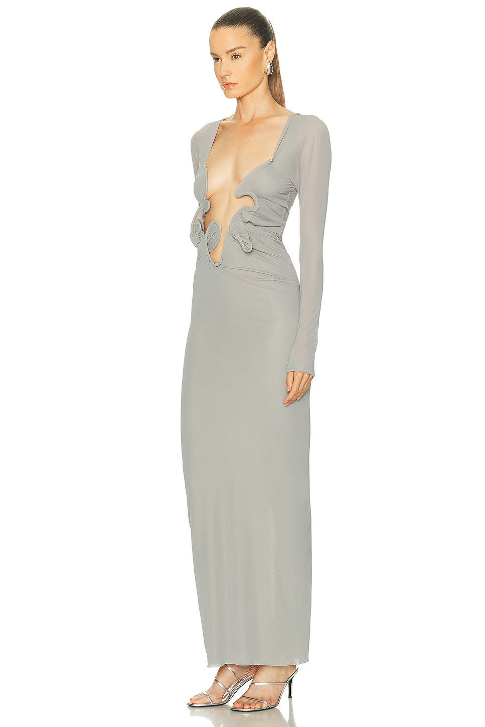 Molded Shawl Dress