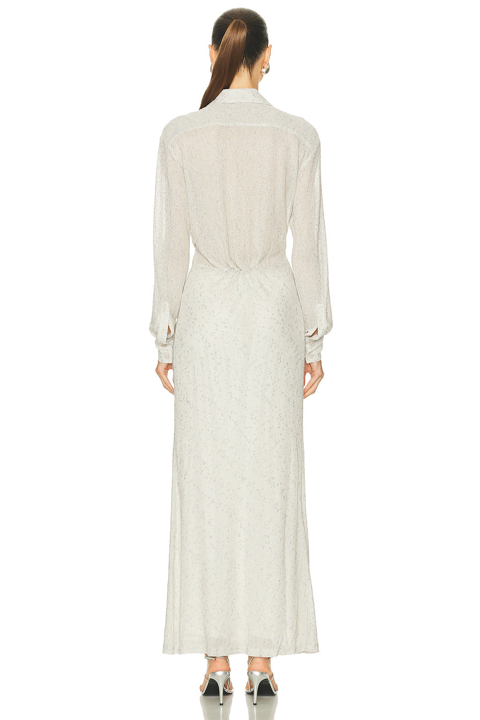 Imber Metallic Shirt Dress