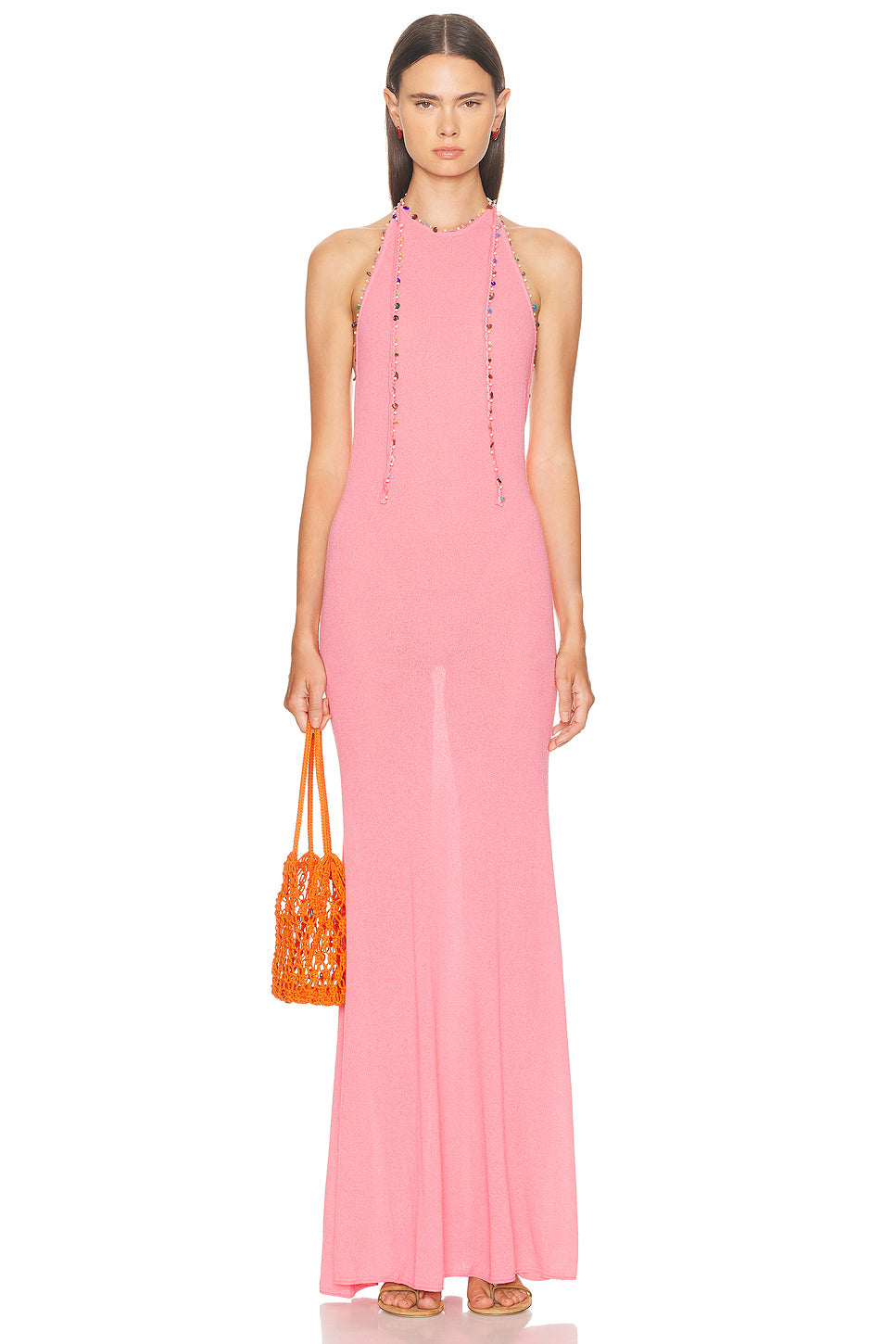 Beach Quartz Halter Dress