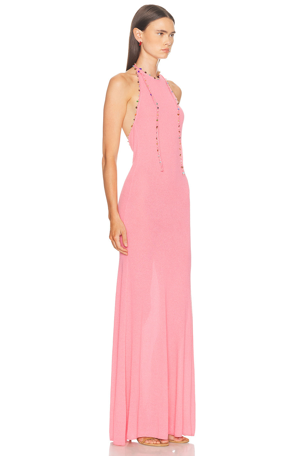 Beach Quartz Halter Dress