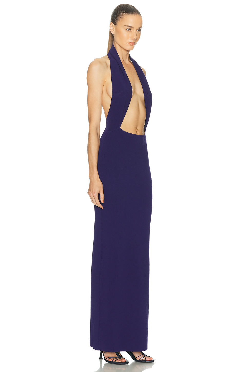 Slope Knit Halter Dress