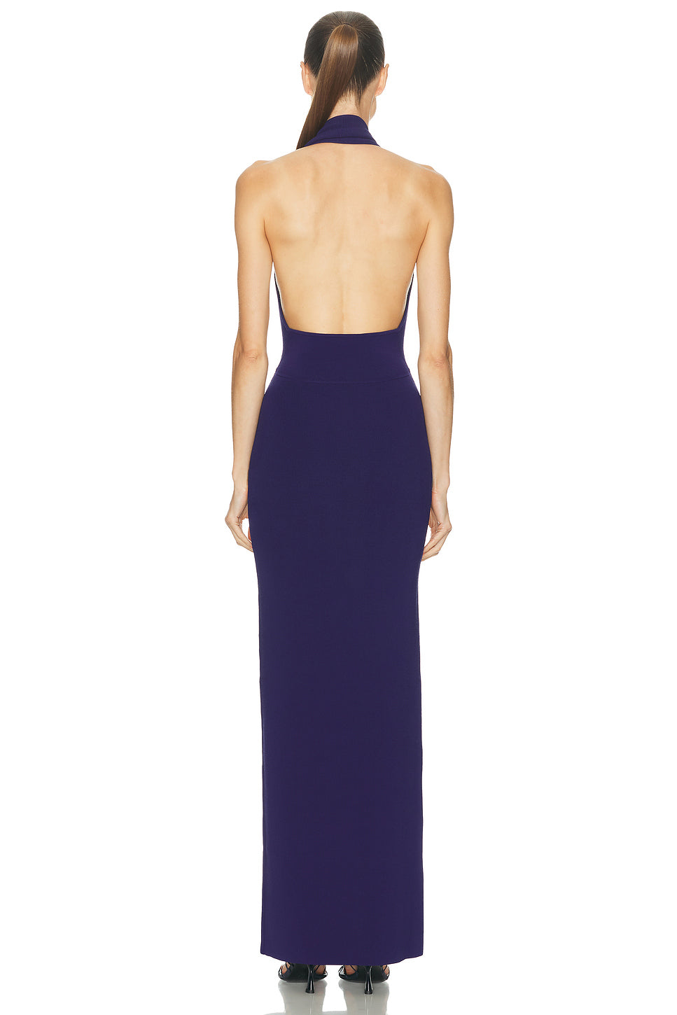 Slope Knit Halter Dress