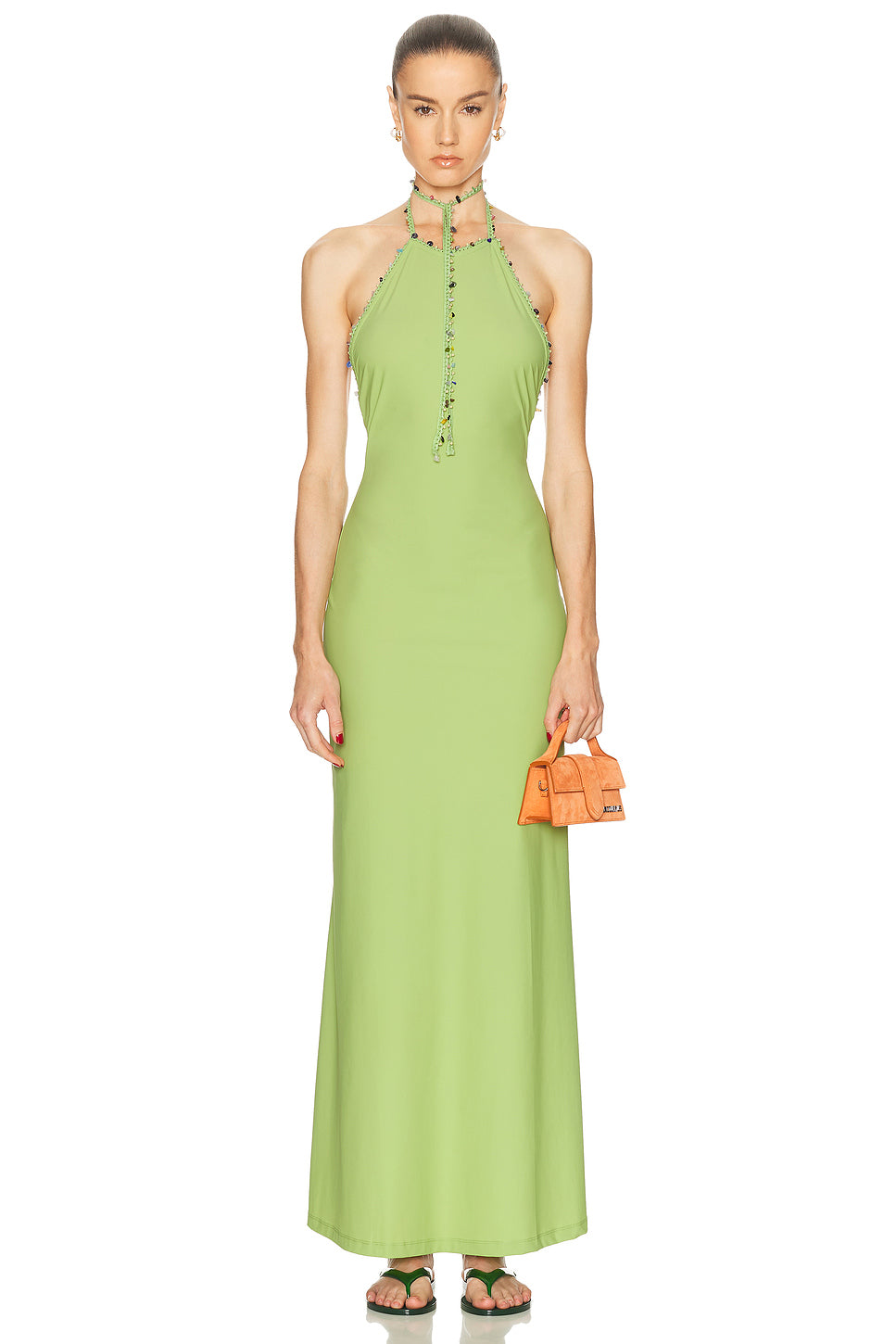 Beach Quartz Halter Lycra Dress