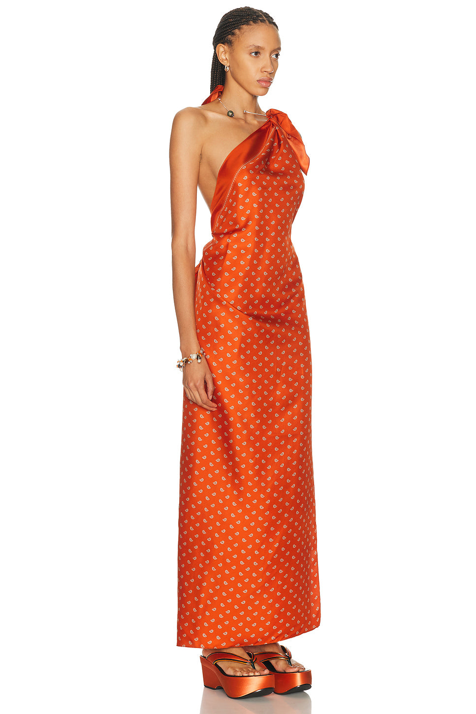 Bandana Scarf Tie Dress