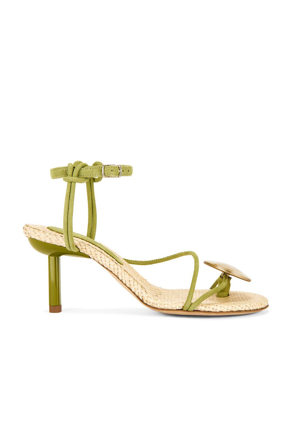 Doma Stoned Raffia Heel